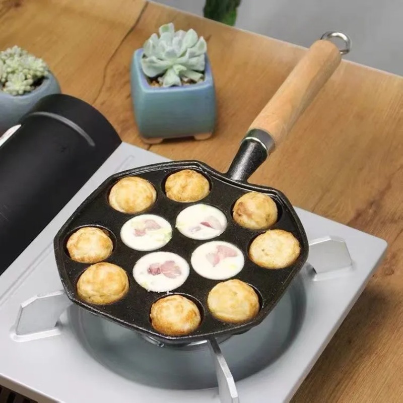 Takoyaki Grill Plate - Силиконовая щетка для выпечки такояки с
