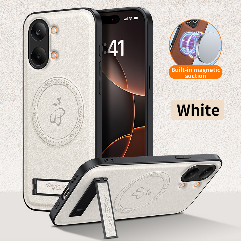 Taco Stand Holder - Роскошный кожаный чехол-подставка для телефона Xiaomi
