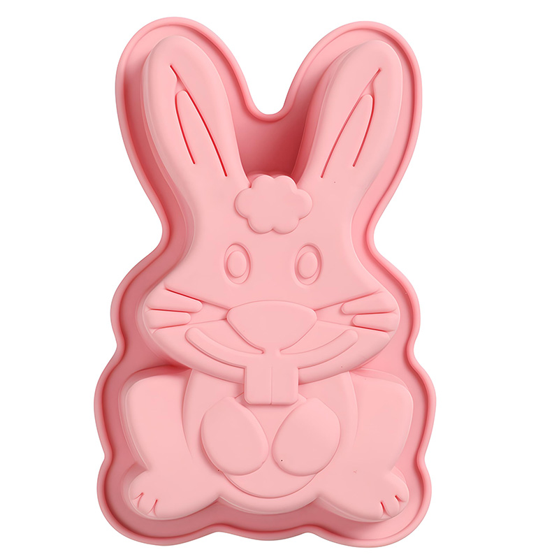 Bunny Cake Mold - Пасхальный кролик шоколад силиконовые формы, 3D
