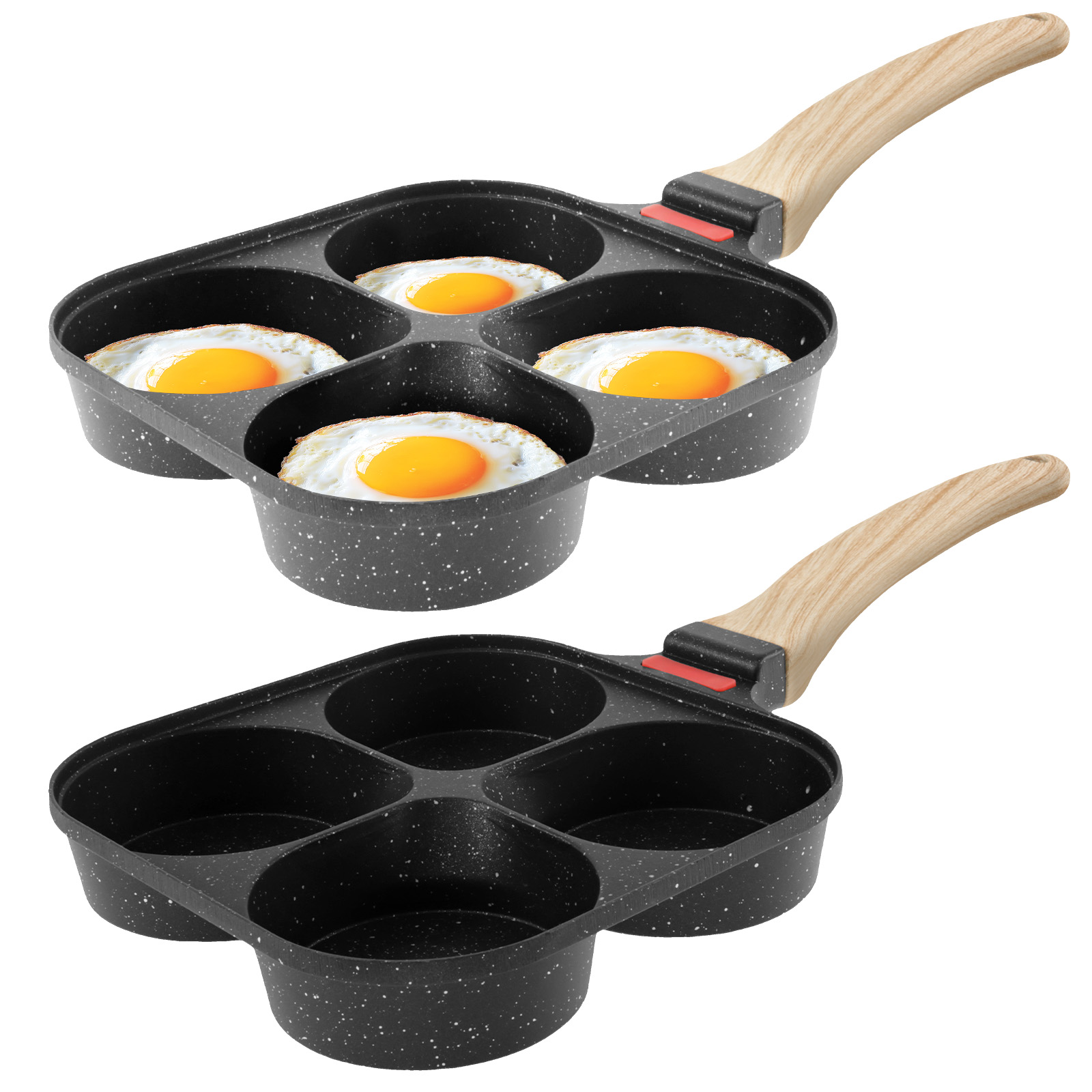Mini Pancake Griddle - Сковорода для яиц с антипригарным покрытием,
