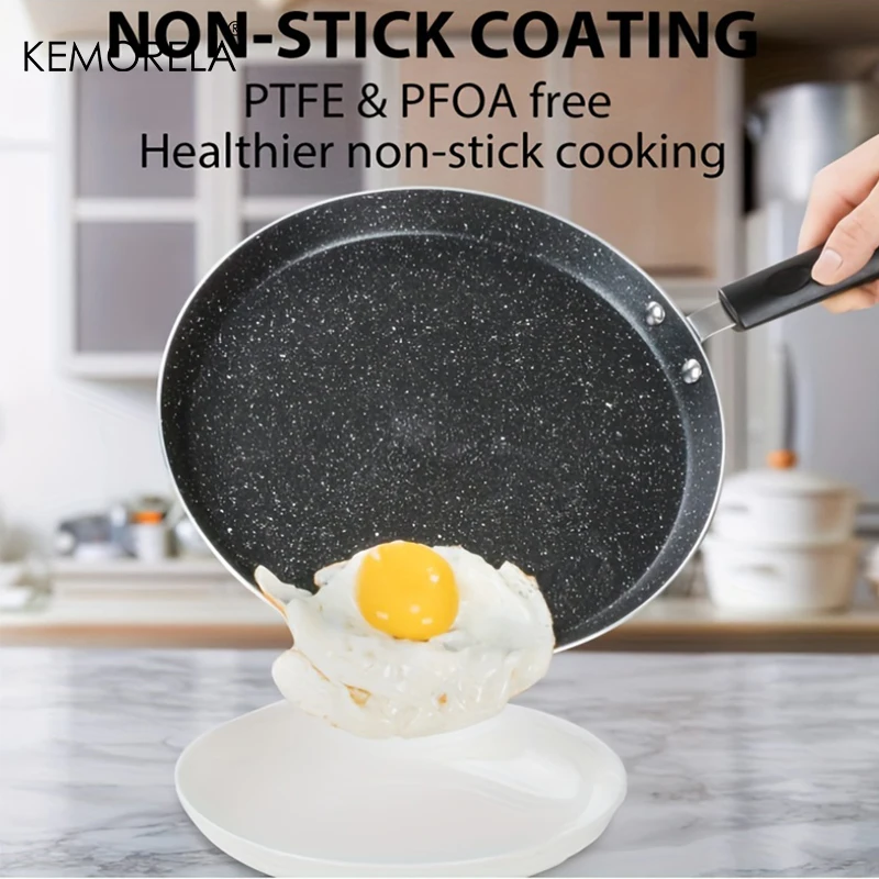 Mini Pancake Griddle - Набор антипригарных сковородок 18/22/26 см для
