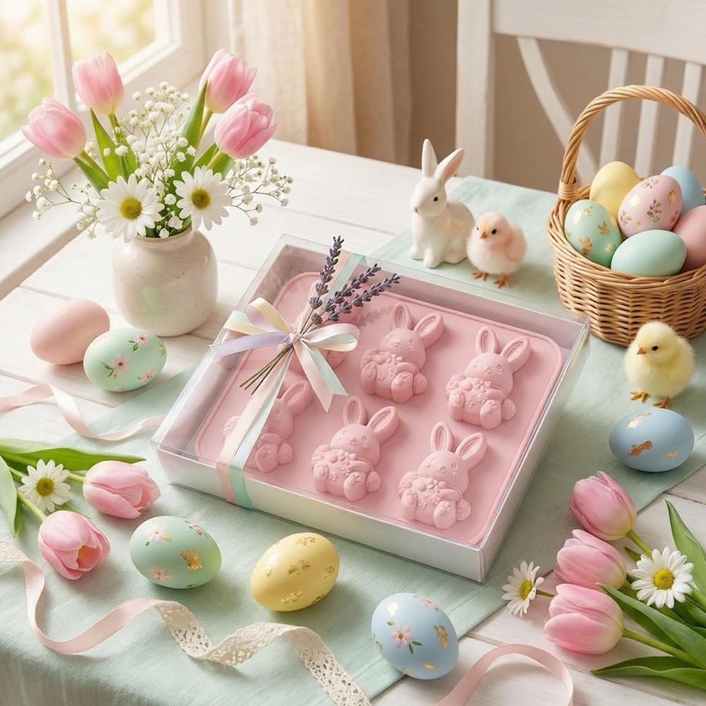 Bunny Cake Mold - Набор форм для льда на Пасху: