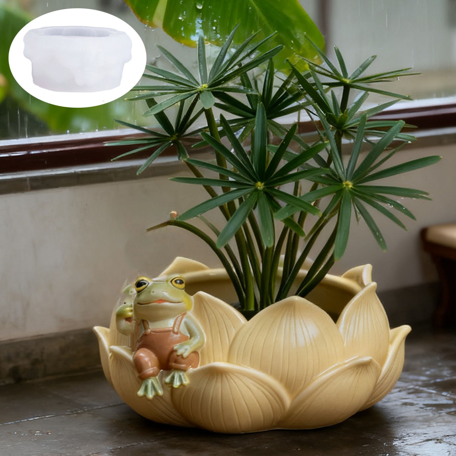 Potsticker Mold - Гибкая силиконовая форма для цветочных горшков