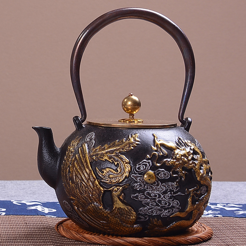 Cast Iron Corn - 1,4 японский чайник, изысканная серия с