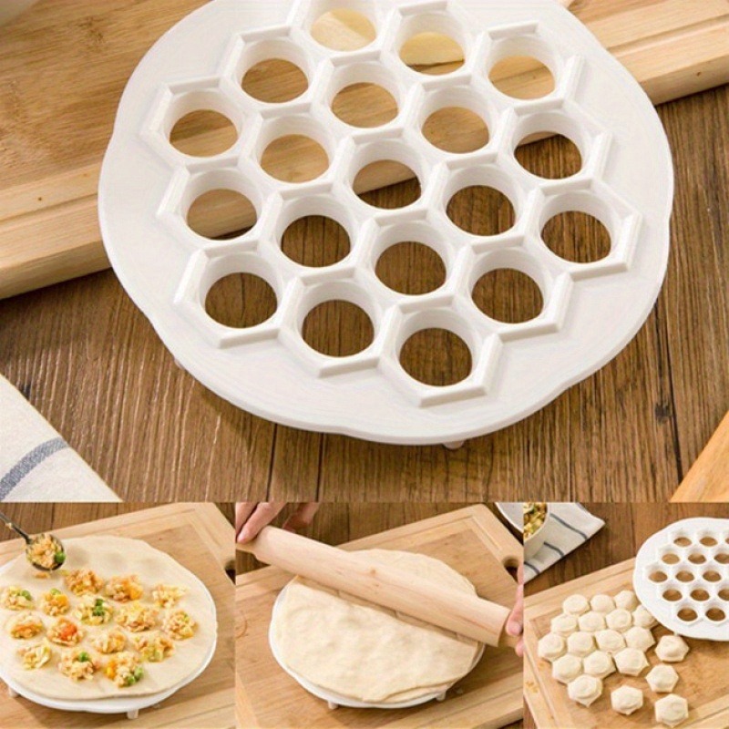 Dumpling Press Set - Пластиковая форма для пельменей, современный пресс