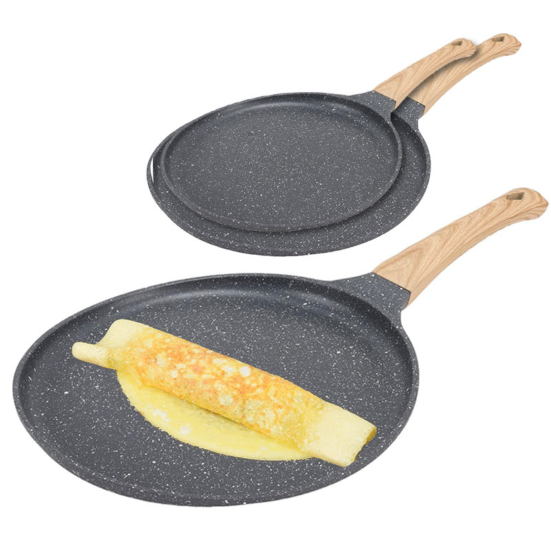 Mini Pancake Griddle - Керамическая сковорода-гриль для яичных оладий 20/24/28