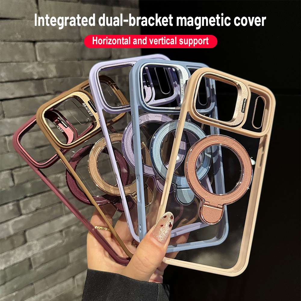 Taco Stand Holder - Прозрачный противоударный чехол для iPhone 17
