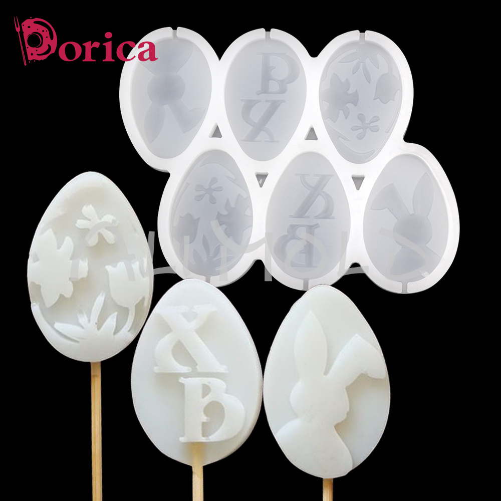 Bunny Cake Mold - Dorica Bunny узор пасхальные яйца силиконовая