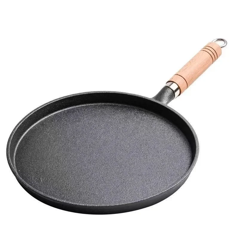 Mini Pancake Griddle - 26 см чугунная сковорода без покрытия