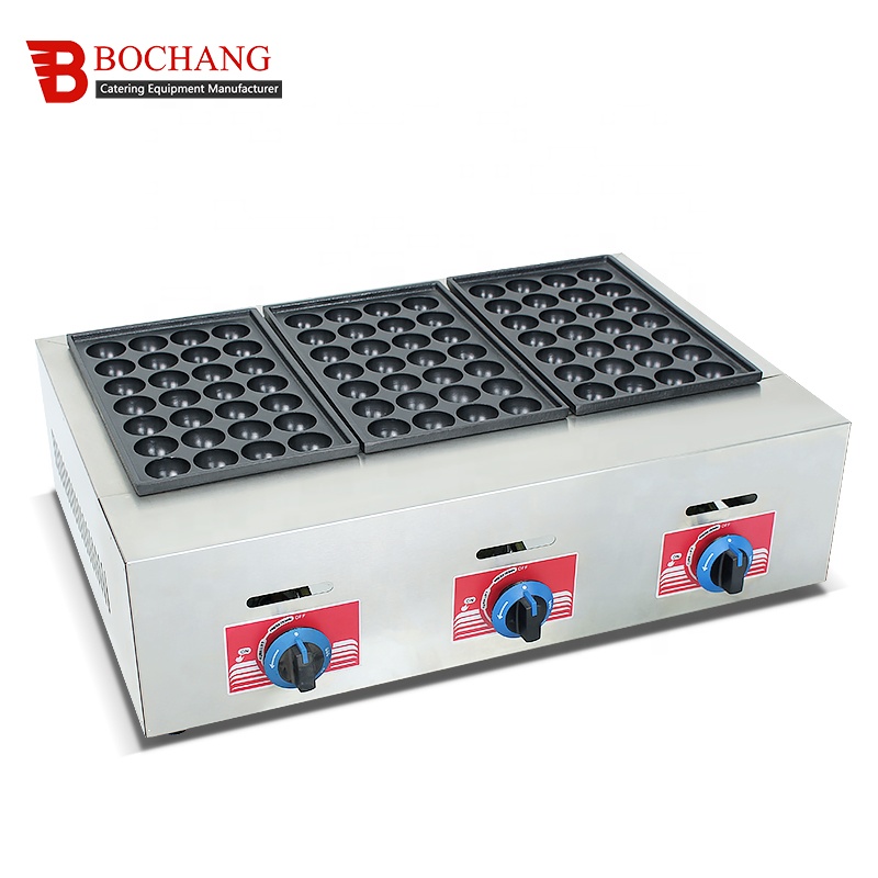 Takoyaki Grill Plate - Профессиональная коммерческая газовая вафельница с антипригарным