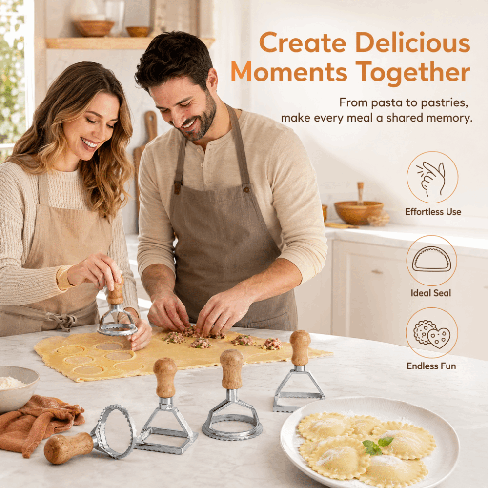 Dumpling Press Set - Набор из 7 индивидуальных форм для