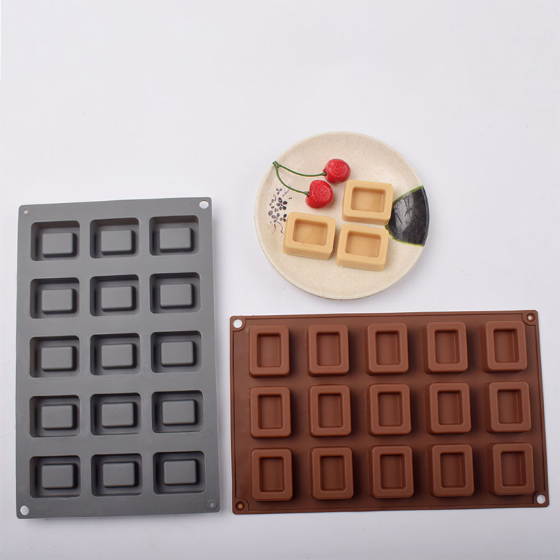 Donut Mold Silicone - Силиконовая форма для торта с квадратным