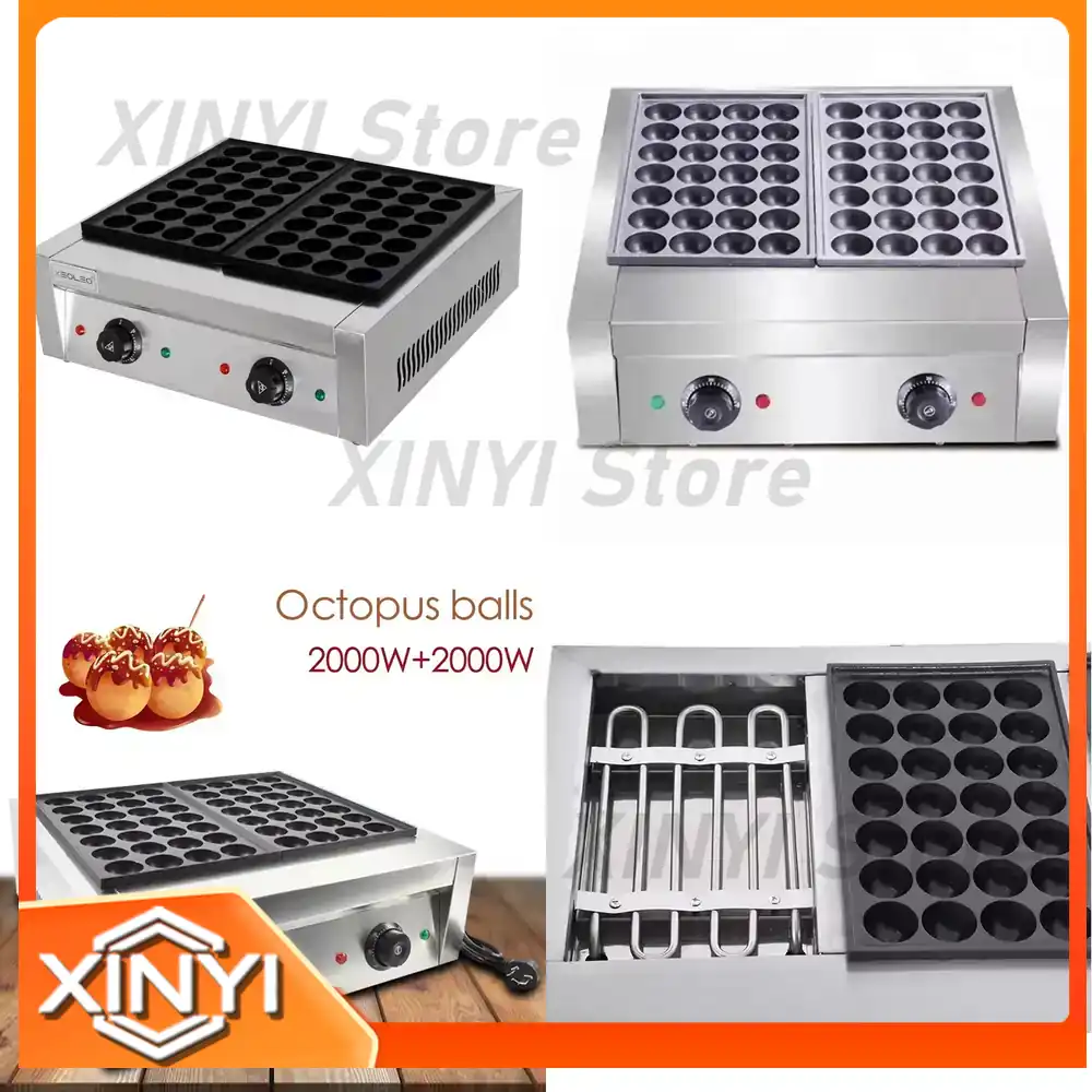 Takoyaki Grill Plate - XEOLEO Профессиональная электрическая машина для такояки