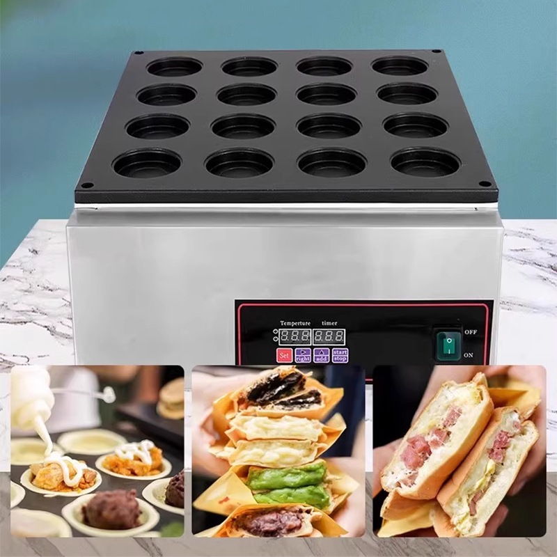 Машина для приготовления торто – обзор и цена Egg Waffle Pan