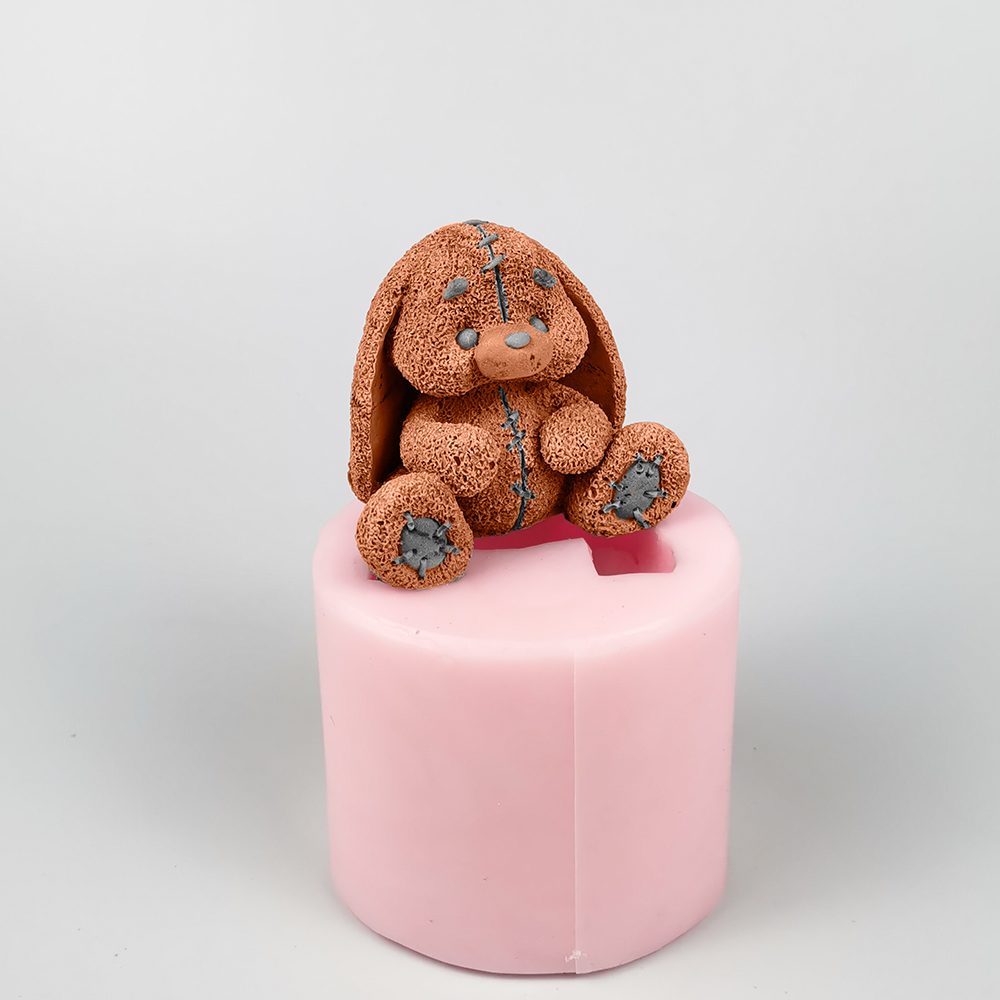 Силиконовая форма 3D милый мул – обзор и цена Bunny Cake Mold