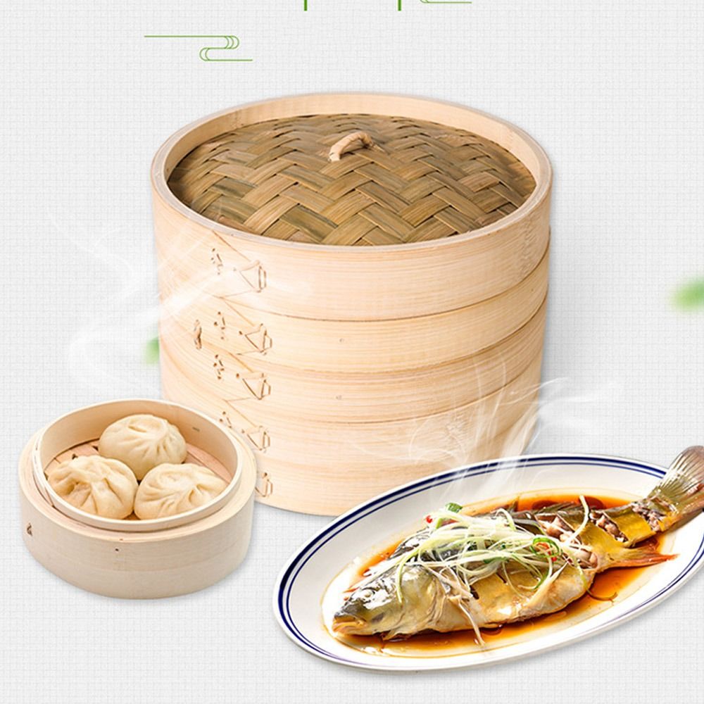 Китайская бамбуковая пароварка – обзор и цена Bao Steamer Bamboo
