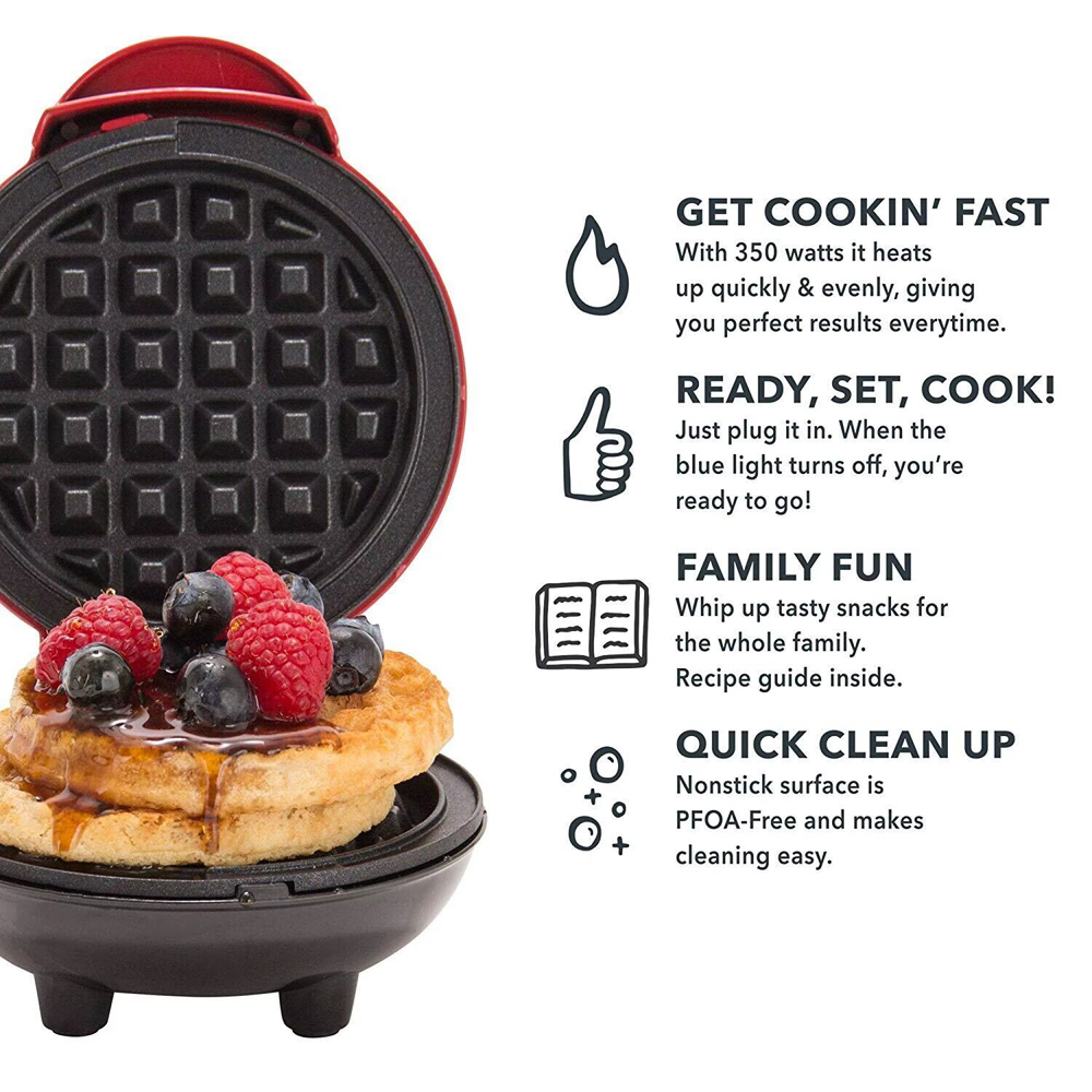 Мини-вафельница для приготовле – обзор и цена Egg Waffle Pan