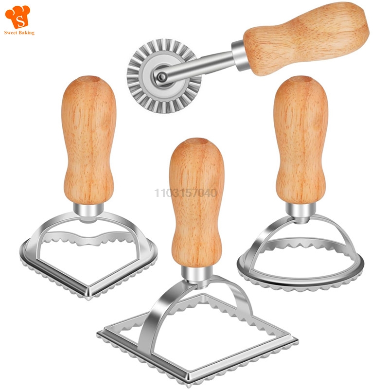 3/4 шт., набор ручных форм для – обзор и цена Dumpling Press Set