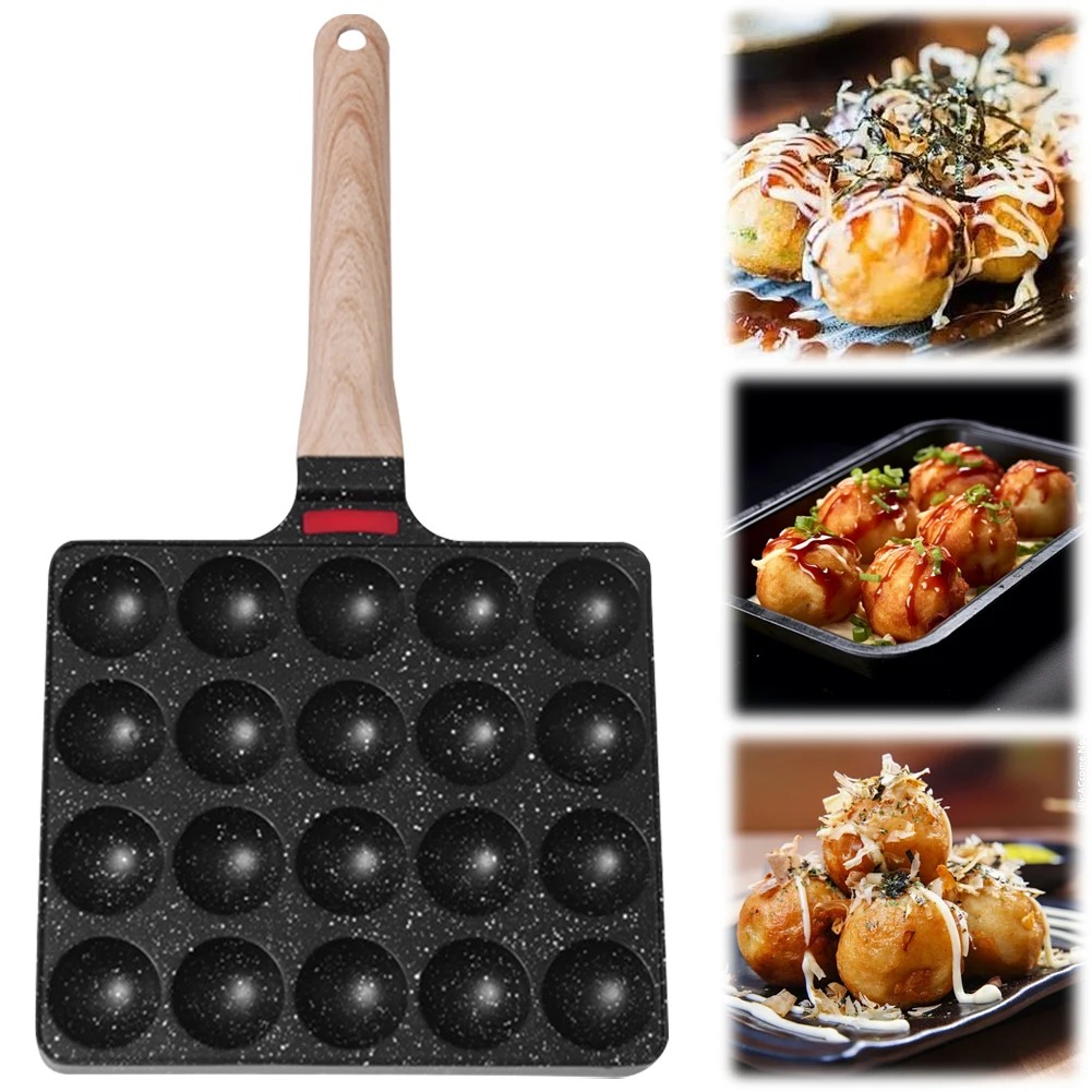 Сковорода для такояки, 20 форм – обзор и цена Takoyaki Grill Plate