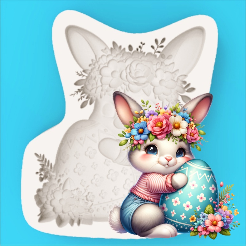 Силиконовая форма для выпечки  – обзор и цена Bunny Cake Mold