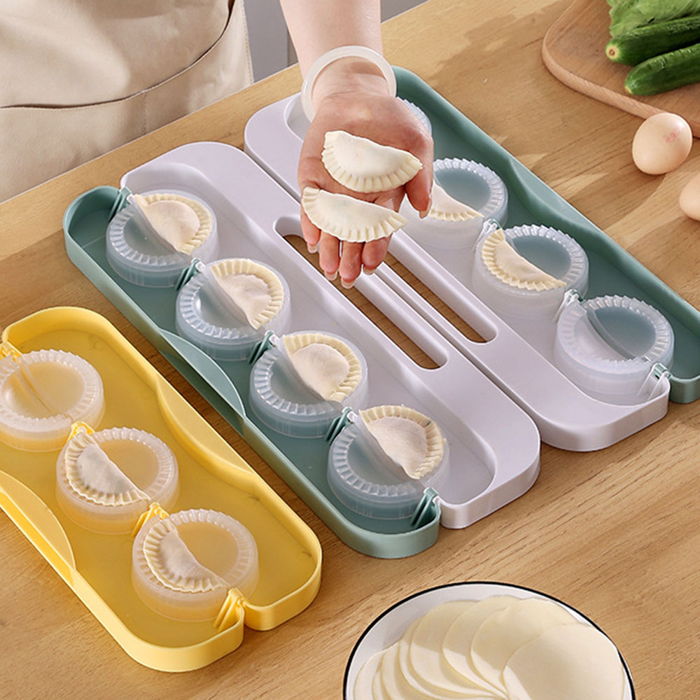 DIY пельмени 8-сеточный пресс  – обзор и цена Dumpling Press Set