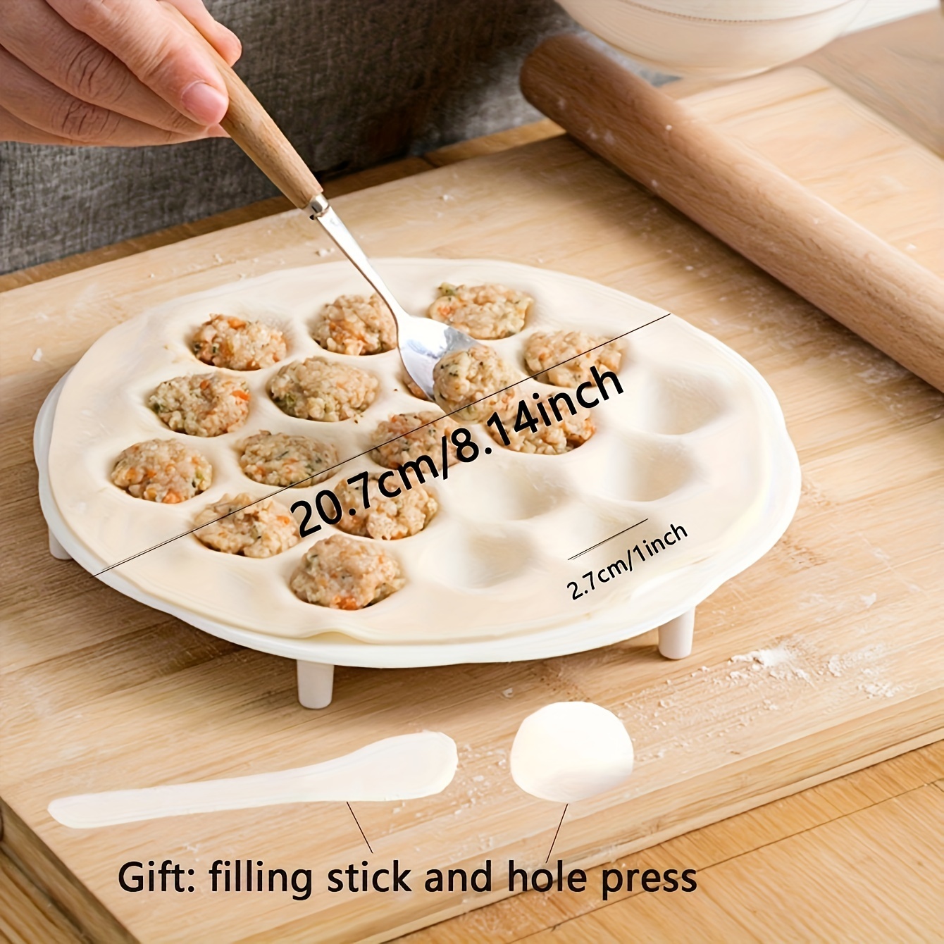 1 шт.-простая фотоформа, кухон – обзор и цена Dumpling Press Set