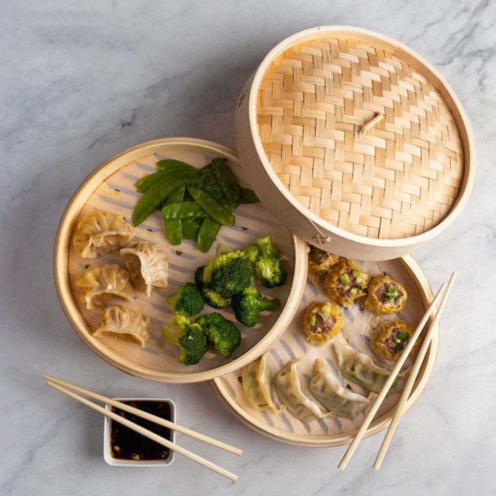 Китайская бамбуковая пароварка – обзор и цена Bao Steamer Bamboo