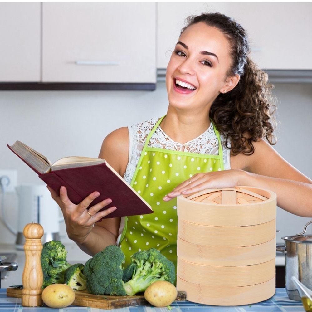 Корзина для пара с ручкой Make – обзор и цена Bao Steamer Bamboo