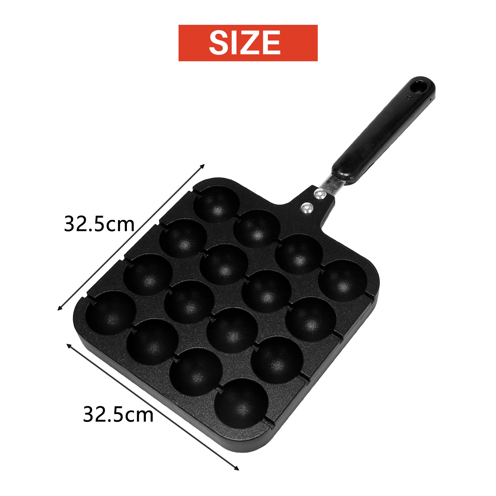 F-T 16-луночная алюминиевая ск – обзор и цена Takoyaki Grill Plate