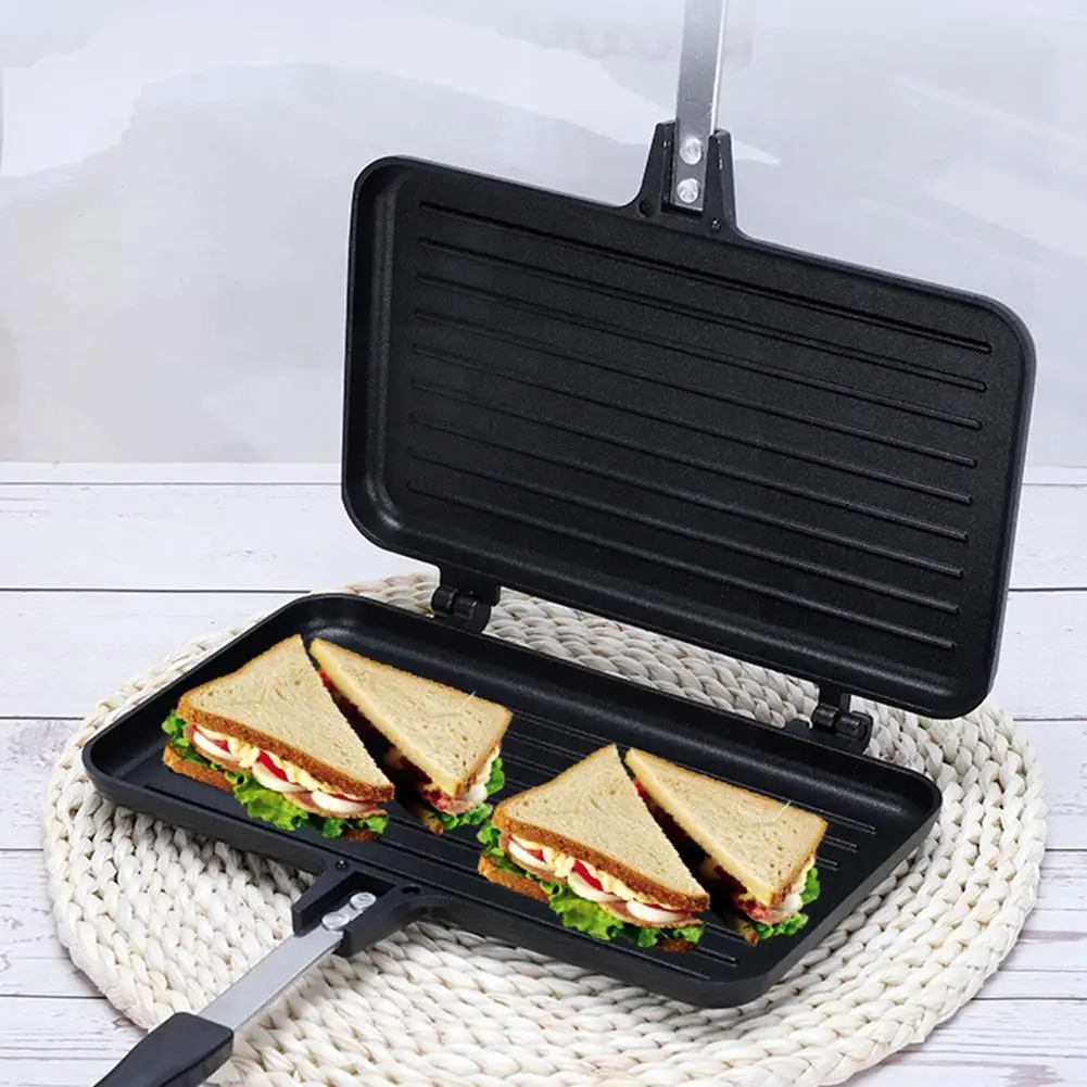 Двусторонняя сковорода с антип – обзор и цена Mini Pancake Griddle