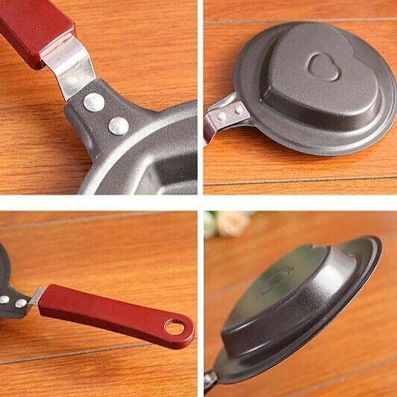 Чугунная сковорода-сердце для  – обзор и цена Mini Pancake Griddle