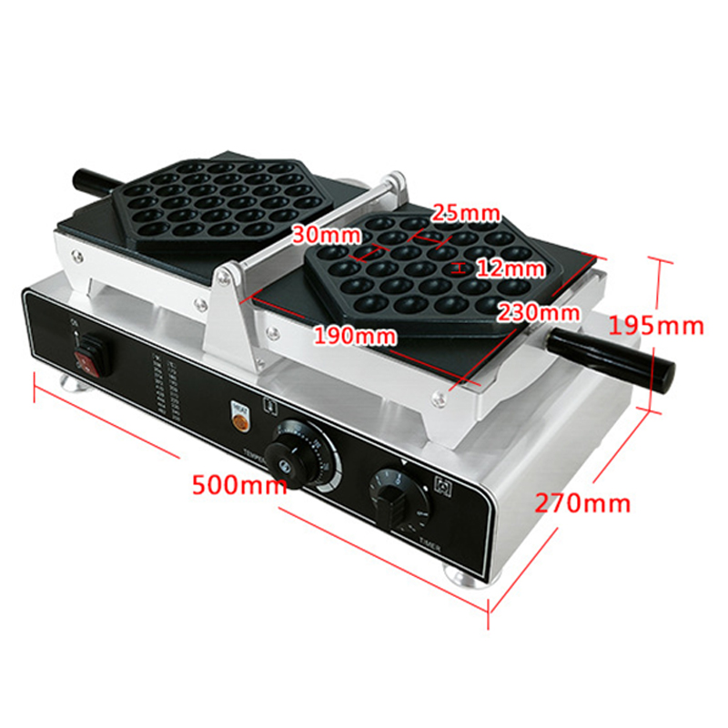 Вафельница 1500 Вт, коммерческ – обзор и цена Egg Waffle Pan