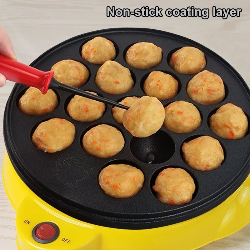 220 В машина для выпечки Chibi – обзор и цена Takoyaki Grill Plate